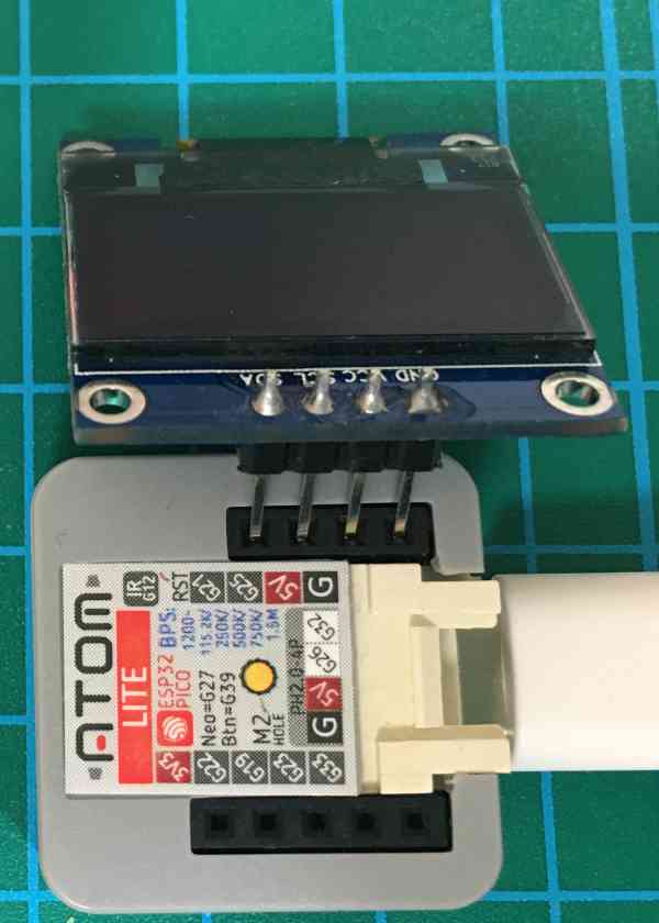 lovyanGFX液晶表示OLED SSD1306