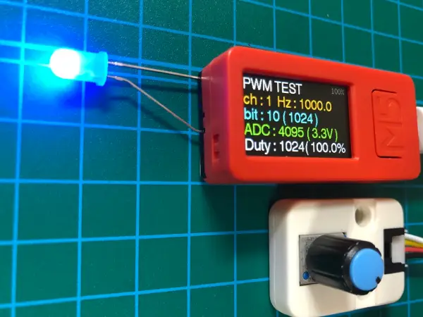 PWM制御とは？動作確認