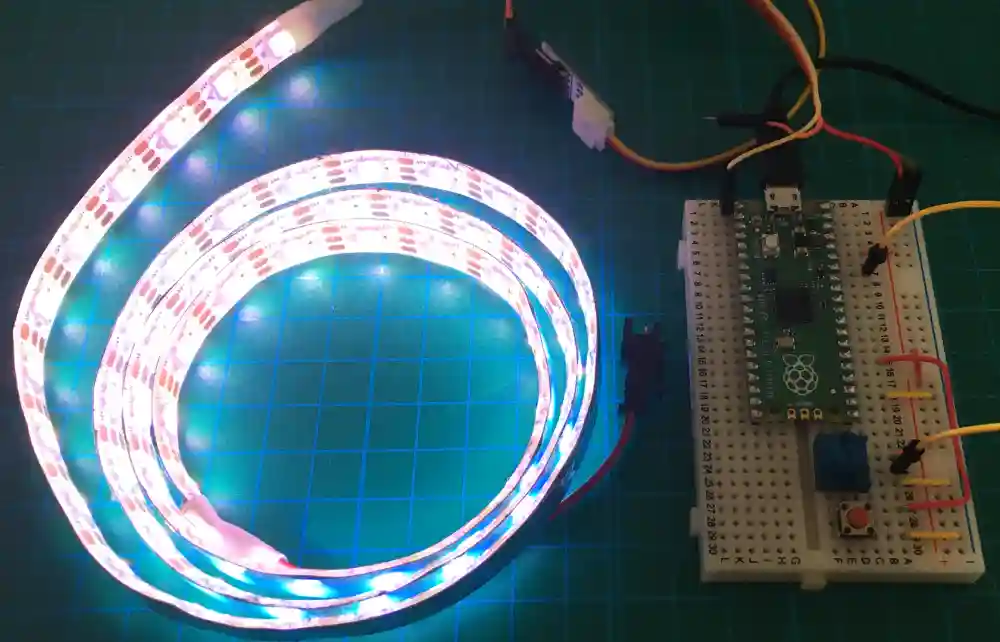 ラズパイPicoでNeoPixel簡単制御