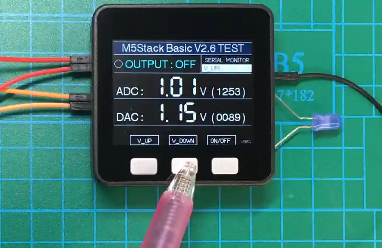 M5Stack Basicの使い方、動作確認