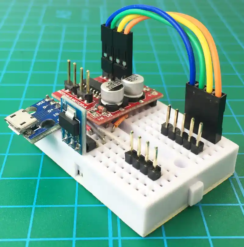 DCモータの速度制御方法 Arduinoコマンド