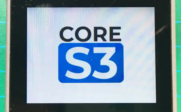 M5Stack CORE S3 デモ画面