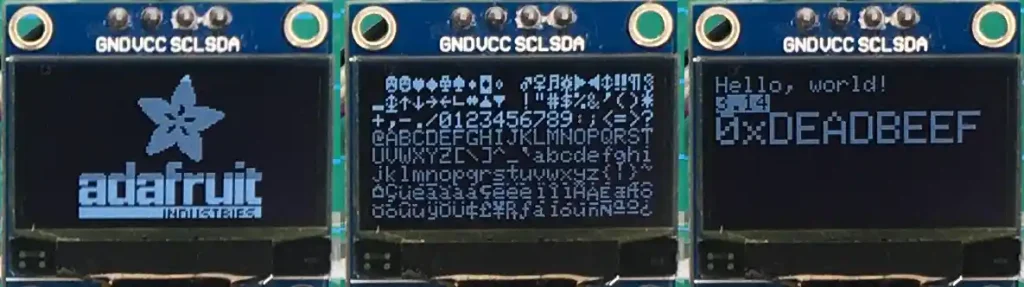 Arduino Uno SSD1306の使い方