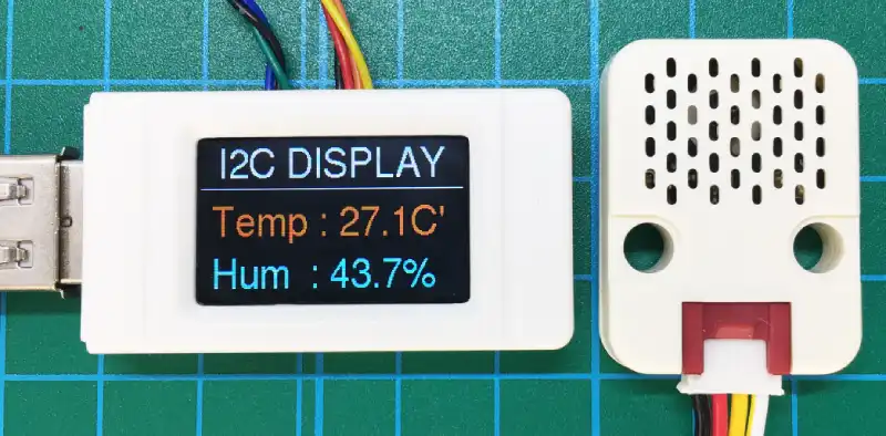 RP2040-GEEK I2C ENV温湿度センサー動作確認