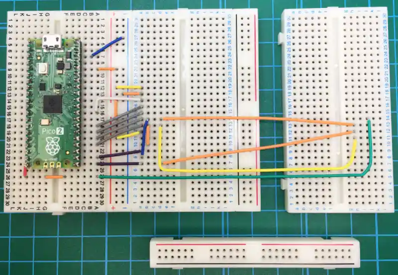 Raspberry Pi Pico とILI9341 SDカードリーダーの配線方法