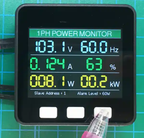 modbus電力測定器積算電力リセット
