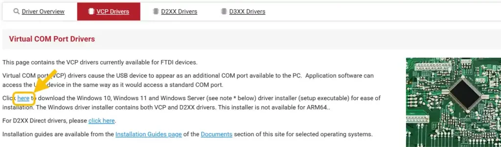 FTDI USB Driver インストール