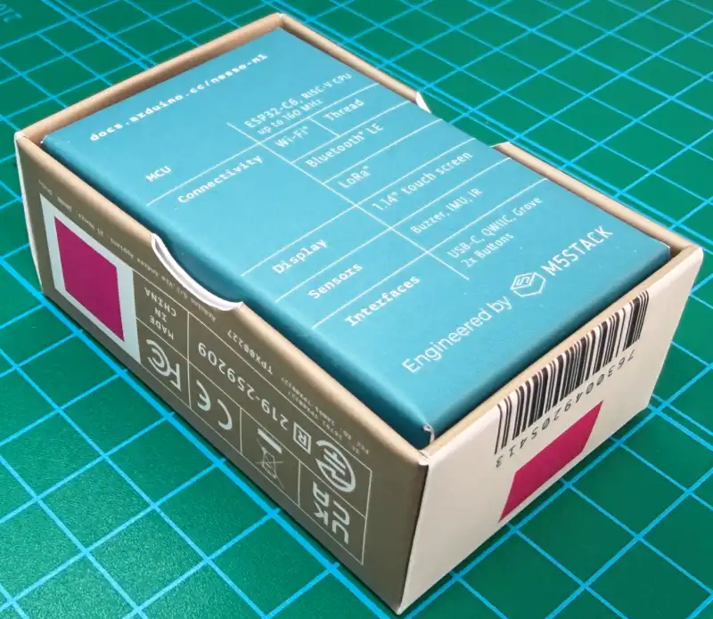 Arduino Nesso N1外観 梱包状態