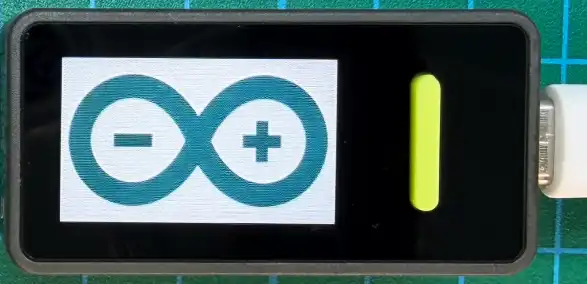 Arduino Nesso N1デモ画面