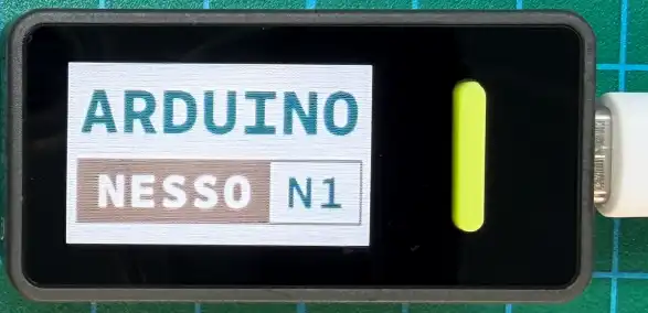 Arduino Nesso N1デモ画面