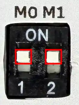 LoRaE220-JP通信モード切換え