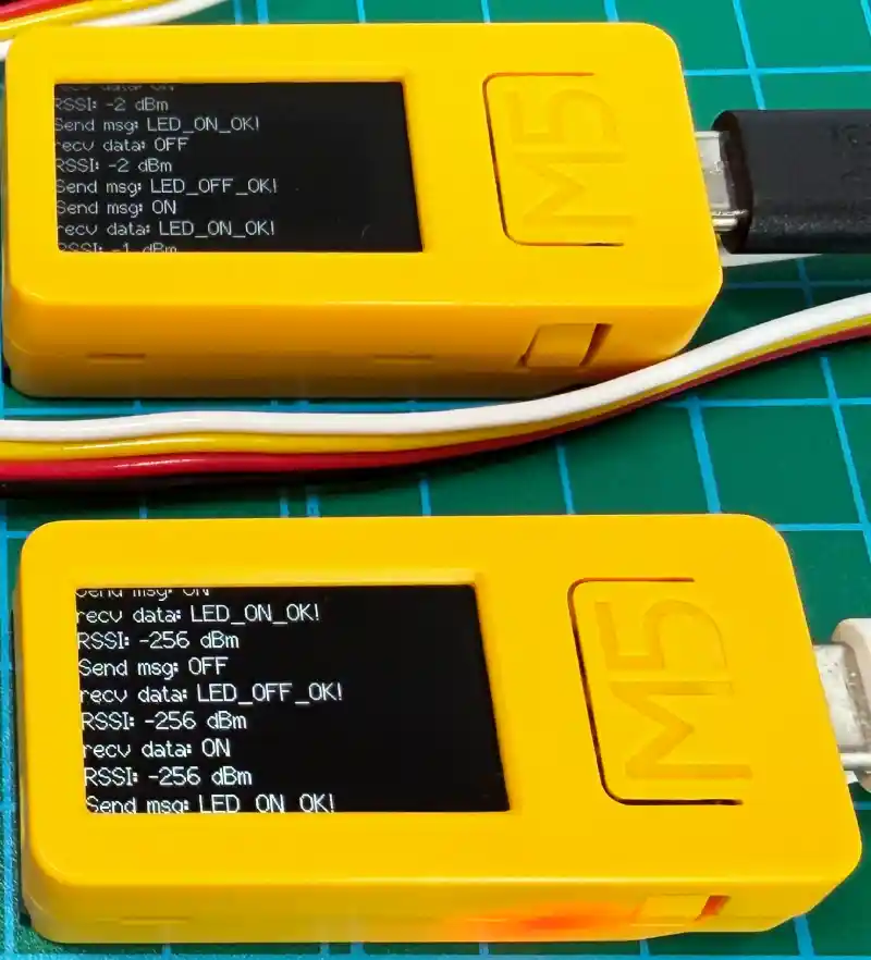 LoRaE220-JP通信テスト