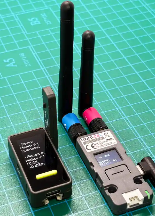 Nesso N1 LoRa通信 動作確認