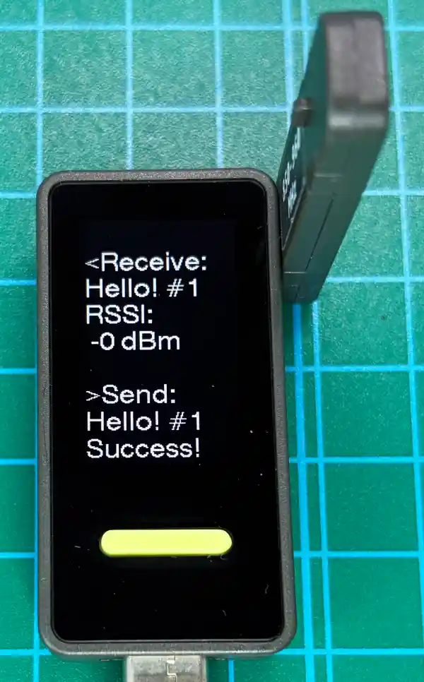 Nesso N1 LoRa通信 動作確認