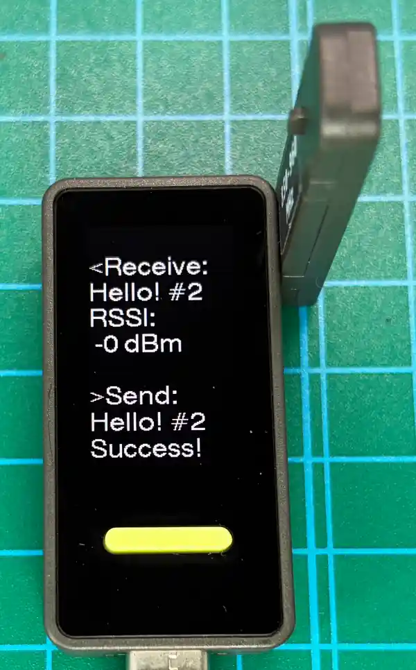 Nesso N1 LoRa通信 動作確認