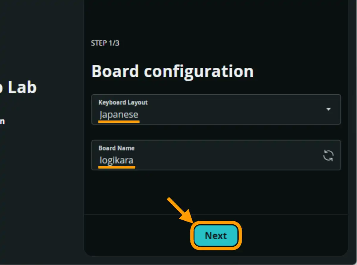 Arduino App Labでボードの初期設定