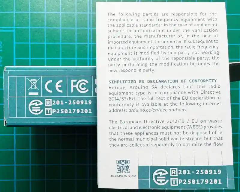 Arduino Uno Q外観 梱包状態