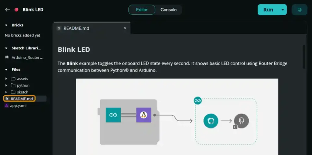 Arduino App Lab基本の使い方