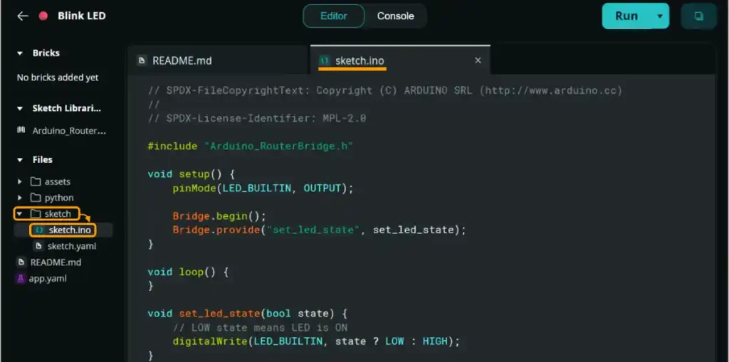 Arduino App Lab基本の使い方