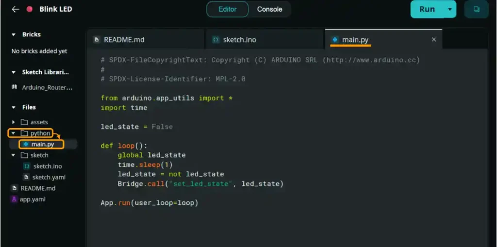 Arduino App Lab基本の使い方
