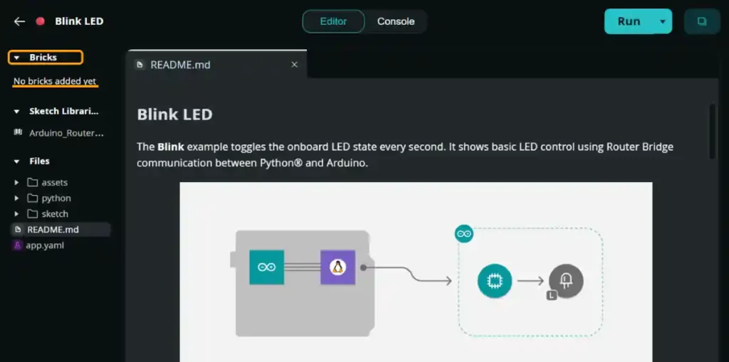Arduino App Lab基本の使い方