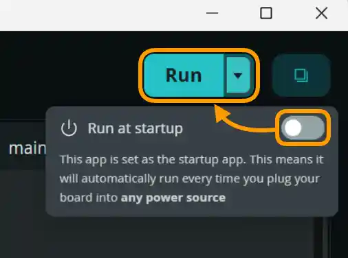 Arduino App Labアプリの実行