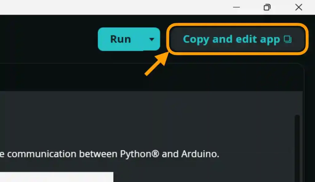 Arduino App Labアプリの編集