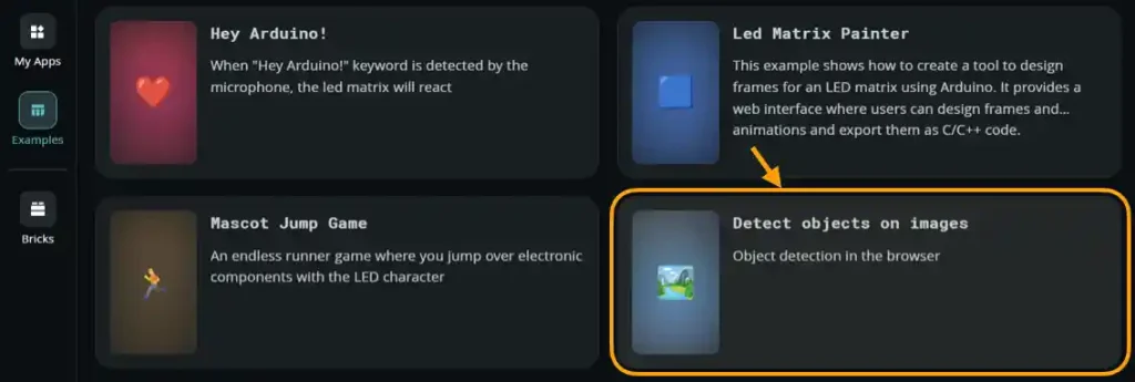 Arduino App Lab AI画像認識