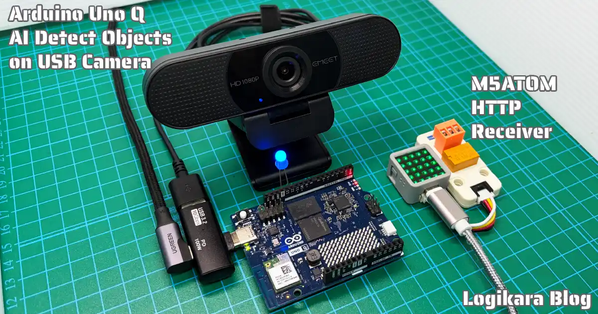 Arduino App Lab カメラでAI画像認識アイキャッチ