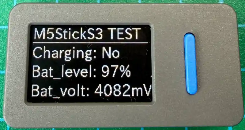 M5StickS3サンプルプログラム1