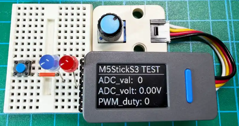 M5StickS3サンプルプログラム2